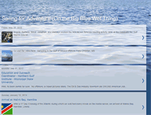 Tablet Screenshot of onthebigbluewetthing.blogspot.com