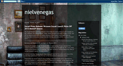 Desktop Screenshot of nielvenegas.blogspot.com