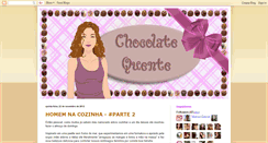 Desktop Screenshot of chocolatequente-sc.blogspot.com