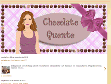 Tablet Screenshot of chocolatequente-sc.blogspot.com
