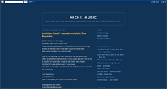 Desktop Screenshot of michemusic.blogspot.com
