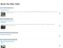 Tablet Screenshot of buildbikepath.blogspot.com