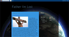 Desktop Screenshot of fatherimlost.blogspot.com