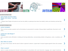 Tablet Screenshot of life-and-autism.blogspot.com