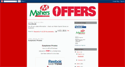 Desktop Screenshot of mahersoffers.blogspot.com