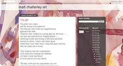 Desktop Screenshot of mattchatterleyart.blogspot.com
