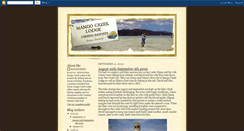 Desktop Screenshot of fishmangocreek.blogspot.com