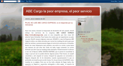 Desktop Screenshot of abecargolopeor.blogspot.com