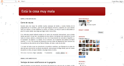 Desktop Screenshot of estalacosamuymala.blogspot.com