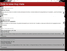 Tablet Screenshot of estalacosamuymala.blogspot.com
