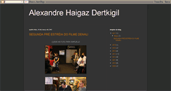 Desktop Screenshot of alexandrehaigaz.blogspot.com