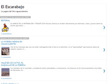 Tablet Screenshot of elescarabajoags.blogspot.com