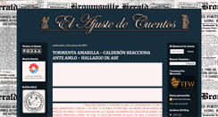Desktop Screenshot of elajustedecuentos.blogspot.com