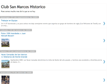 Tablet Screenshot of clubsanmarcoshistorico.blogspot.com