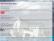 Tablet Screenshot of forknextdoor.blogspot.com