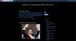 Desktop Screenshot of diana-comunicacionpolitica.blogspot.com