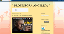 Desktop Screenshot of professoraanglica.blogspot.com