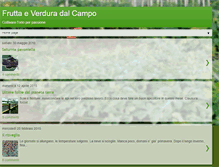 Tablet Screenshot of ortofrutta-dal-campo.blogspot.com