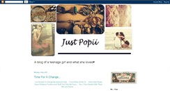 Desktop Screenshot of justpopiitbh.blogspot.com