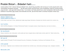 Tablet Screenshot of bidadari-hatiku.blogspot.com