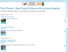 Tablet Screenshot of bestpoolallinclusivemexico.blogspot.com