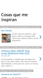 Mobile Screenshot of cosasquemeinspiran.blogspot.com