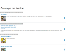 Tablet Screenshot of cosasquemeinspiran.blogspot.com