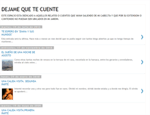 Tablet Screenshot of jdiana-dejamequetecuente.blogspot.com