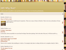 Tablet Screenshot of diywhynot.blogspot.com