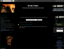 Tablet Screenshot of divide-movie-trailer.blogspot.com