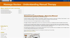 Desktop Screenshot of massagereview.blogspot.com