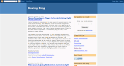 Desktop Screenshot of blog-boxing.blogspot.com