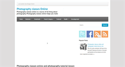Desktop Screenshot of photography-classes-online.blogspot.com