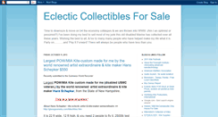 Desktop Screenshot of collectibleseclecticforsale.blogspot.com