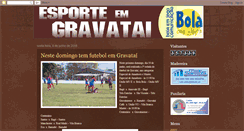 Desktop Screenshot of esporteemgravatai.blogspot.com