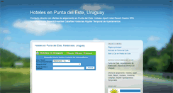 Desktop Screenshot of hotelenpuntadeleste.blogspot.com
