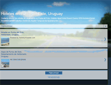 Tablet Screenshot of hotelenpuntadeleste.blogspot.com