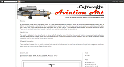 Desktop Screenshot of luftwaffe-aviation-art.blogspot.com