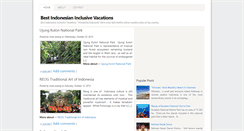 Desktop Screenshot of bestindonesianinclusivevacations.blogspot.com