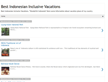 Tablet Screenshot of bestindonesianinclusivevacations.blogspot.com