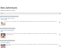 Tablet Screenshot of deco-ventures.blogspot.com