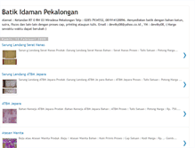 Tablet Screenshot of batikidamanpekalongan.blogspot.com