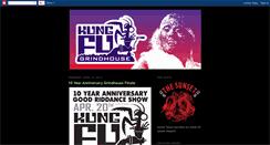 Desktop Screenshot of kungfugrindhouse.blogspot.com