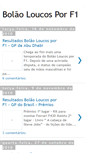 Mobile Screenshot of bolaoloucosporf1.blogspot.com