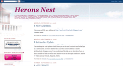 Desktop Screenshot of heronsnest.blogspot.com