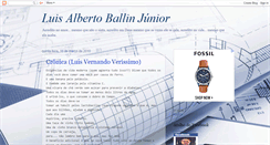 Desktop Screenshot of luisalbertoballinjunior.blogspot.com