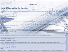 Tablet Screenshot of luisalbertoballinjunior.blogspot.com