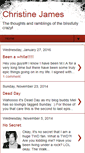 Mobile Screenshot of christinejames28.blogspot.com