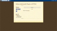 Desktop Screenshot of kac-icwai.blogspot.com