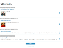 Tablet Screenshot of concejalespo.blogspot.com